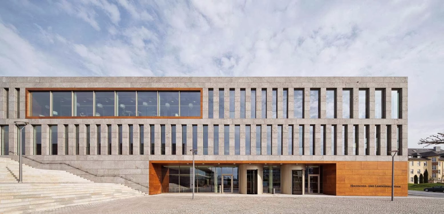 Fulda University and State Library by ATELIER 30