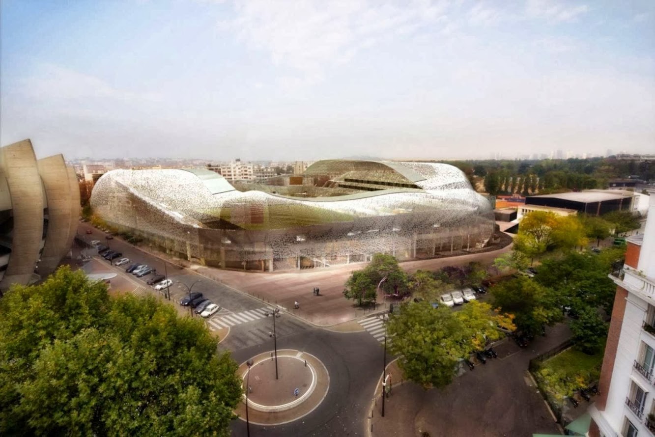 Stade Jean Bouin by Rudy Ricciotti