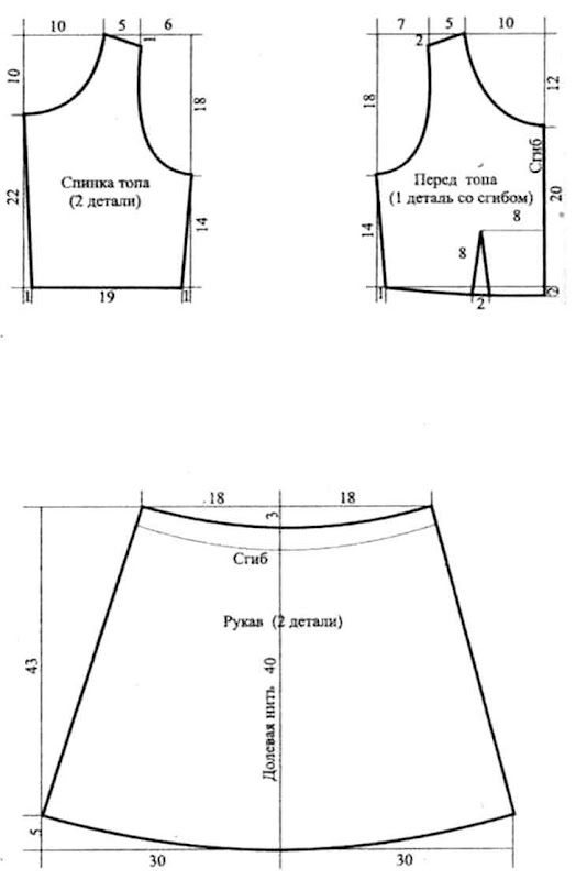 Стильные шорты выкройка Стильные шорты выкройка