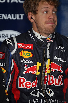 Себастьян Феттель на Гран-при Бразилии 2012