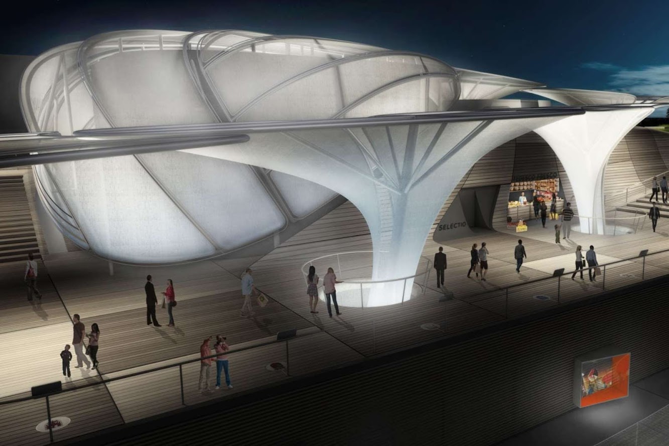 German Pavillon for Expo Milano 2015 by Schmidhuber