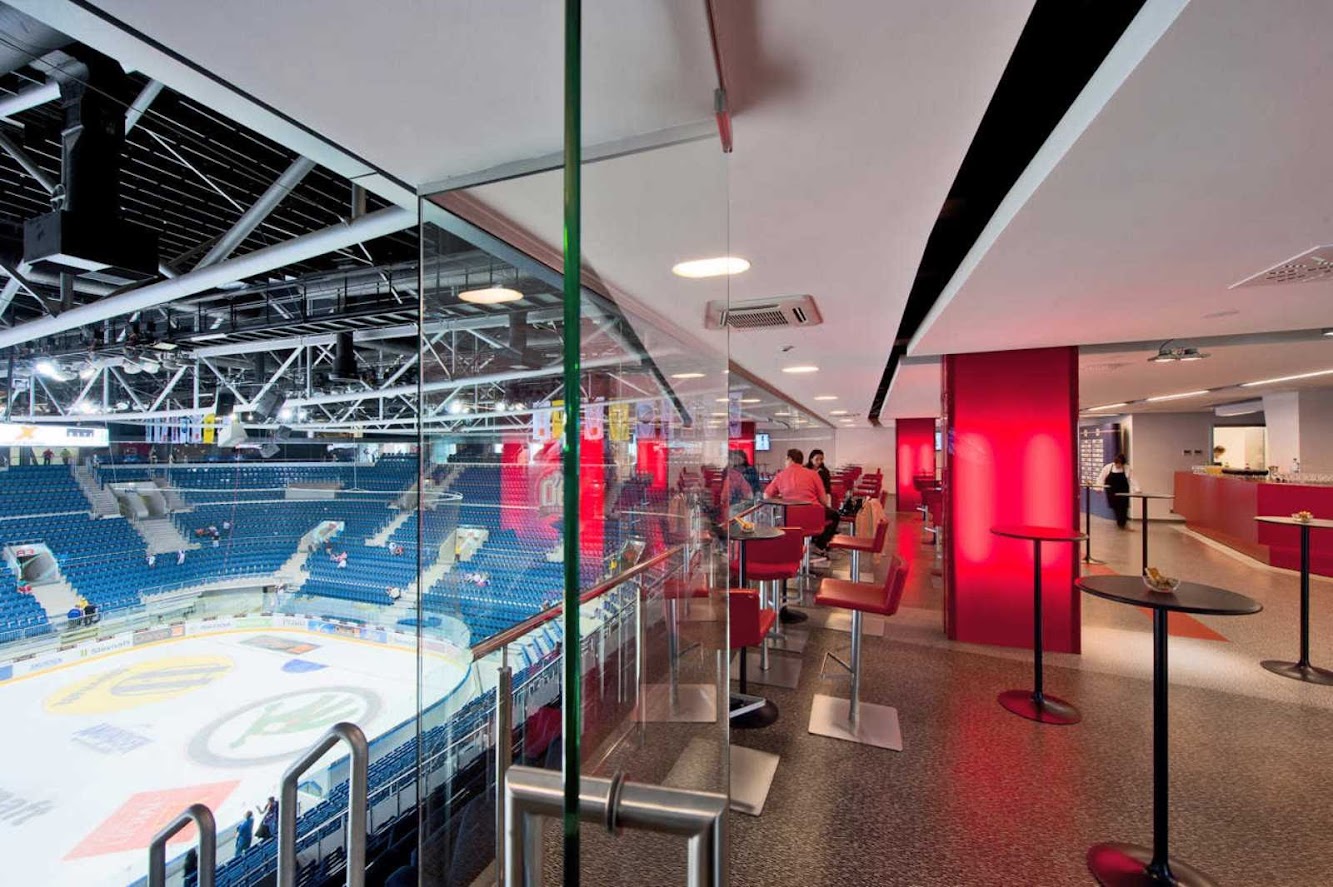 Ondrej Nepela Ice Hockey Stadium by Fischer Architects