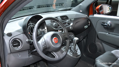 Fiat 500T Cattiva dashboard