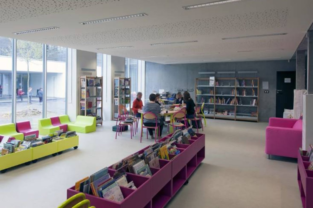 Briand Buisson Nadaud school by ZIGZAG Architecture
