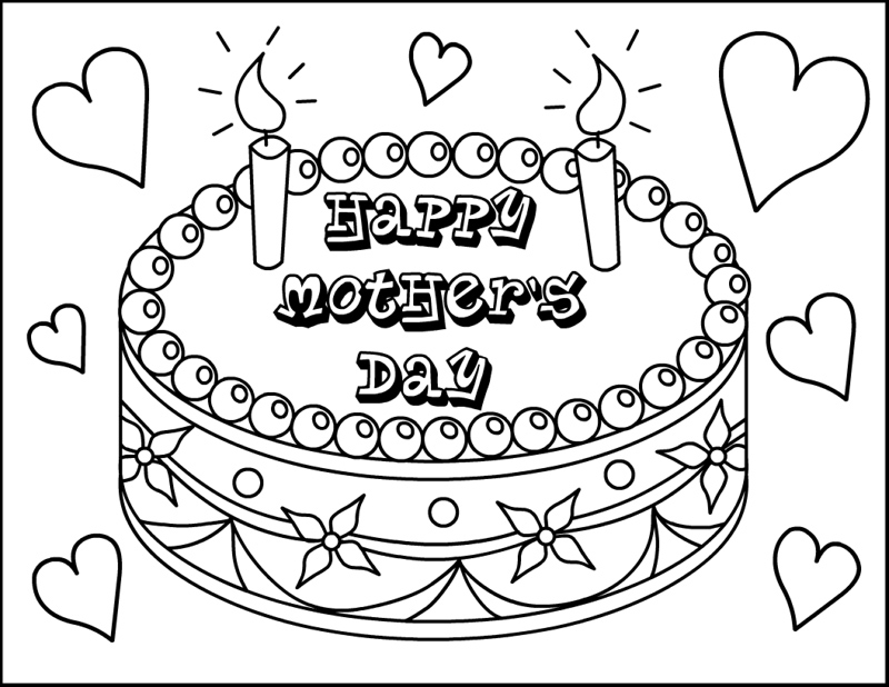 Free Mother's Day Coloring Pages Ministry-To-Children