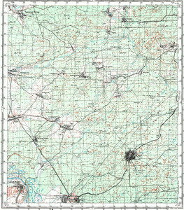 Уменьшенное изображение Карта 100k--n38-034