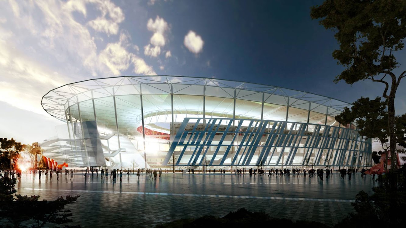 Roma, Italia: New Stadium in Rome by Woods Bagot