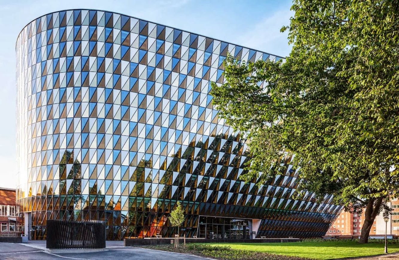 Karolinska Institutet Aula Medica by Wingårdh Architects