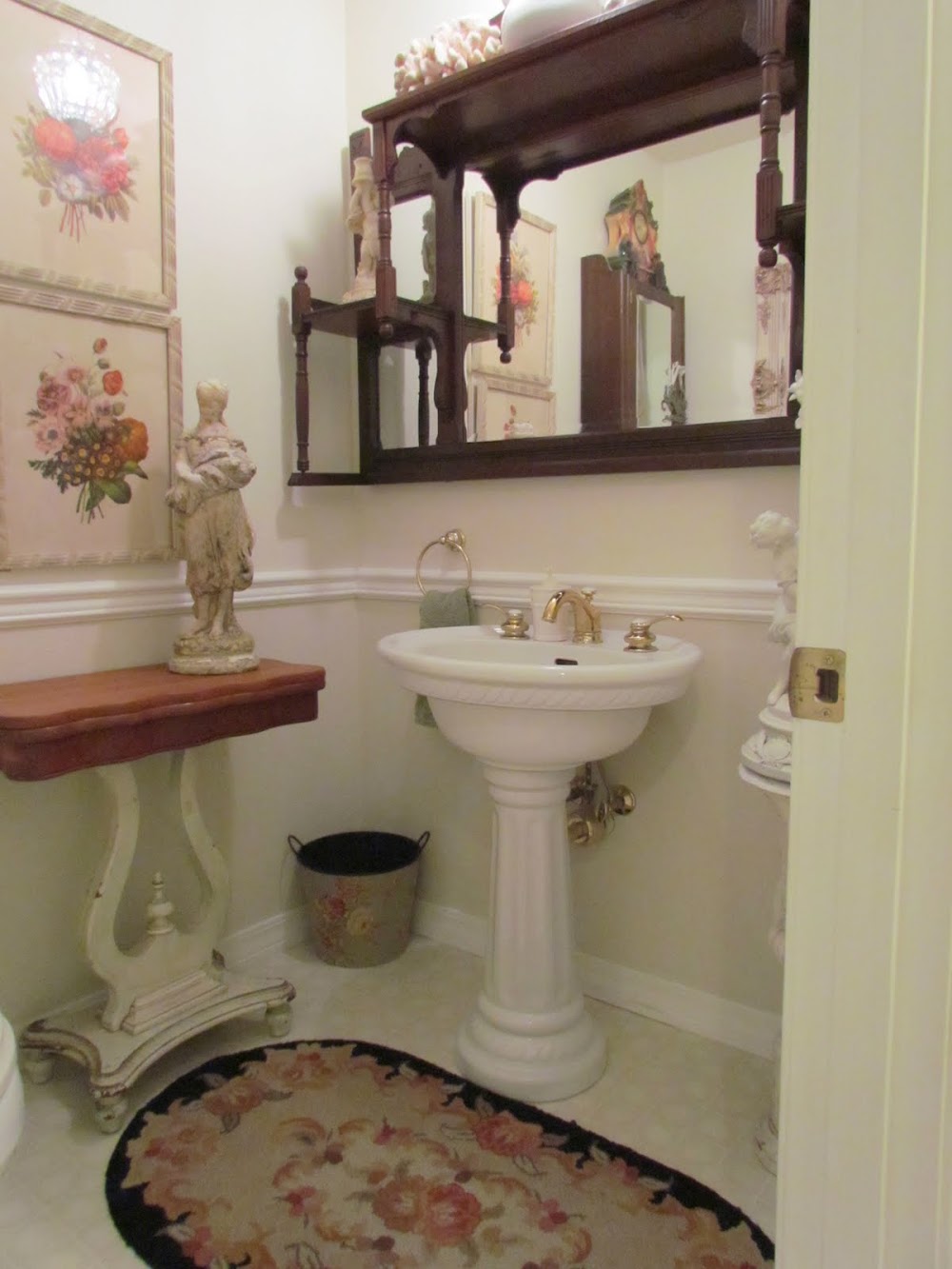 My Shabby Little Powder Room Opinions Wanted
