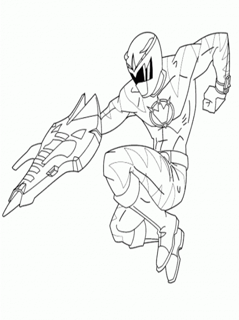 Power Rangers Coloring Pages My Coloring Pages - coloring pages of power rangers