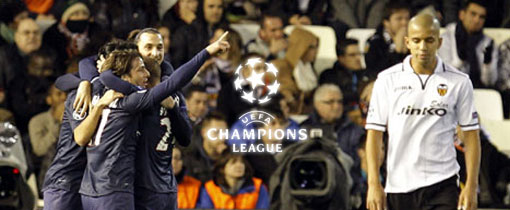 PSG vs. Valencia en Vivo - Champions League