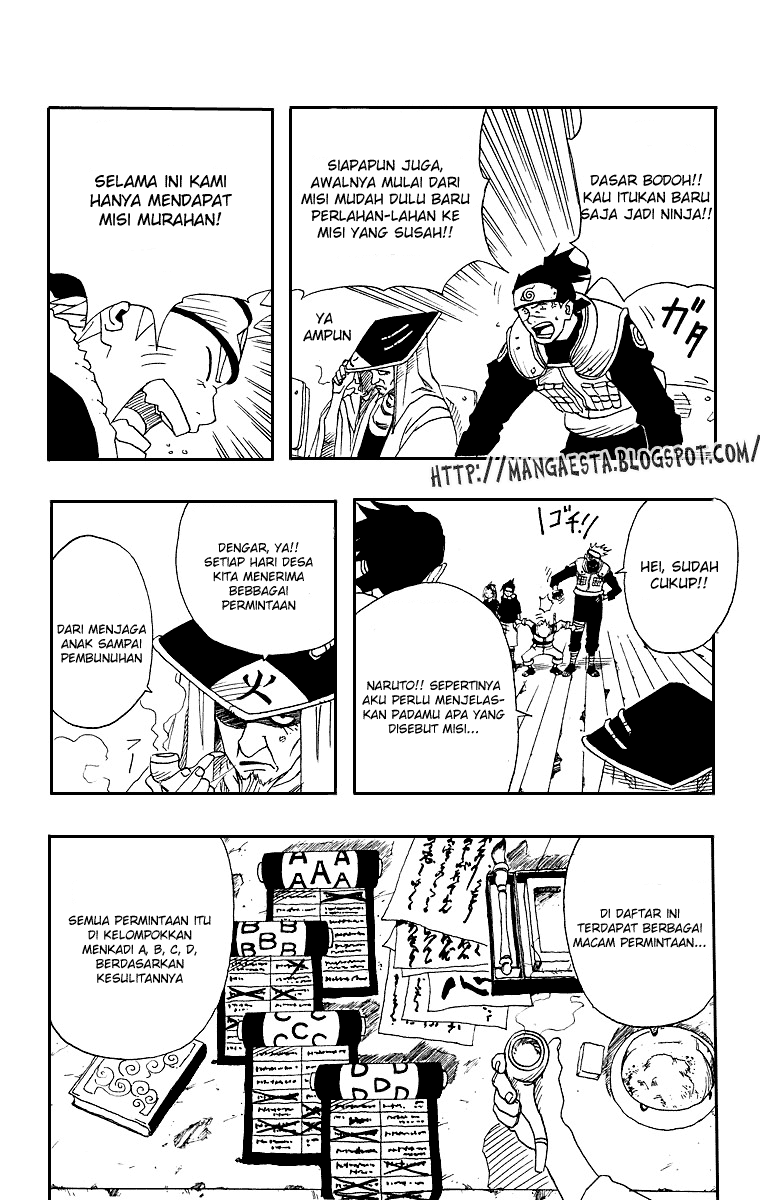 Baca Manga, Baca Komik, Naruto Chapter 9, Naruto 9 Bahasa Indonesia, Naruto 9 Online
