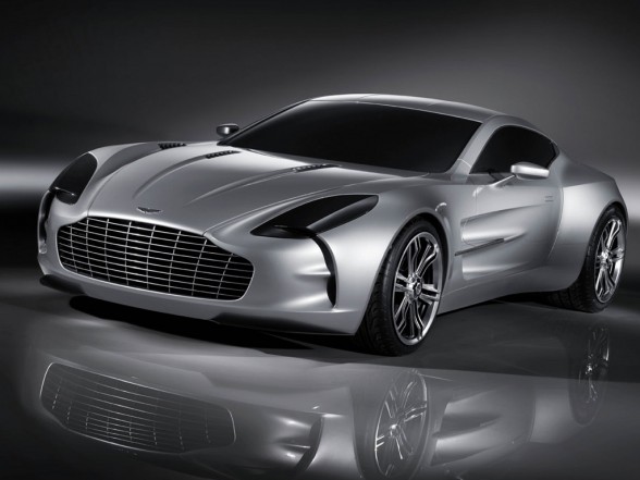Aston Martin One-77 Concept 2010 - Front Angle View