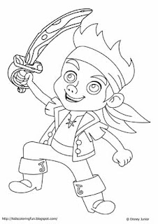 Jake and the Never Land Pirates Special Jake Saves Bucky - jake and the never land pirates coloring pages
