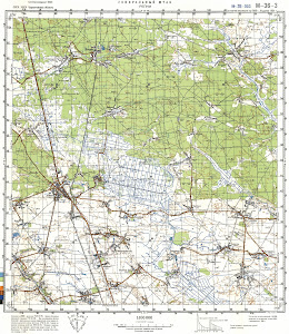Уменьшенное изображение Карта 100k--m36-003