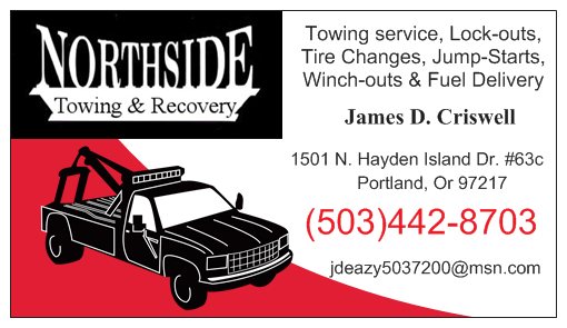 Towing Service «North Side Towing & Recovery», reviews and photos, 5049 NE 14th Ave, Portland, OR 97211, USA