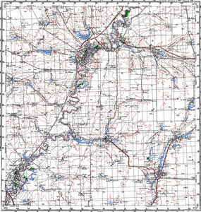 Уменьшенное изображение Карта 100k--m39-037--(1997)