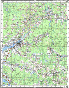 Уменьшенное изображение Карта 100k--o37-055--(1981)