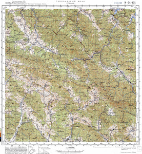 Thumbnail Map 100k--m34-105