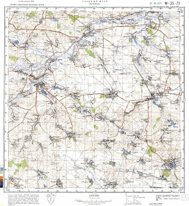 Уменьшенное изображение Карта 100k--m35-077