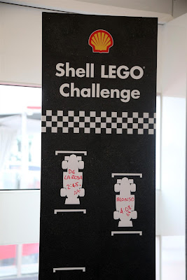 Ferrari Shell LEGO Challenge на Гран-при Венгрии 2013