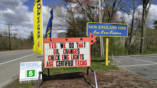 Tire Shop «NEW ENGLAND TIRE Car Care Centers - Northborough», reviews and photos, 367 W Main St, Northborough, MA 01532, USA