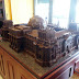 Le Reichstag en chocolat : échelle 1:100 (160x160x65cm), 285kg, 492 heures de confection