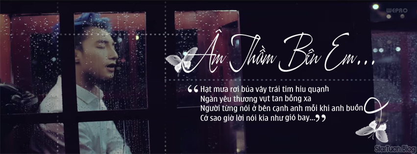 Tải ảnh bìa Âm thầm bên em Sơn Tùng M-TP đẹp cho Facebook