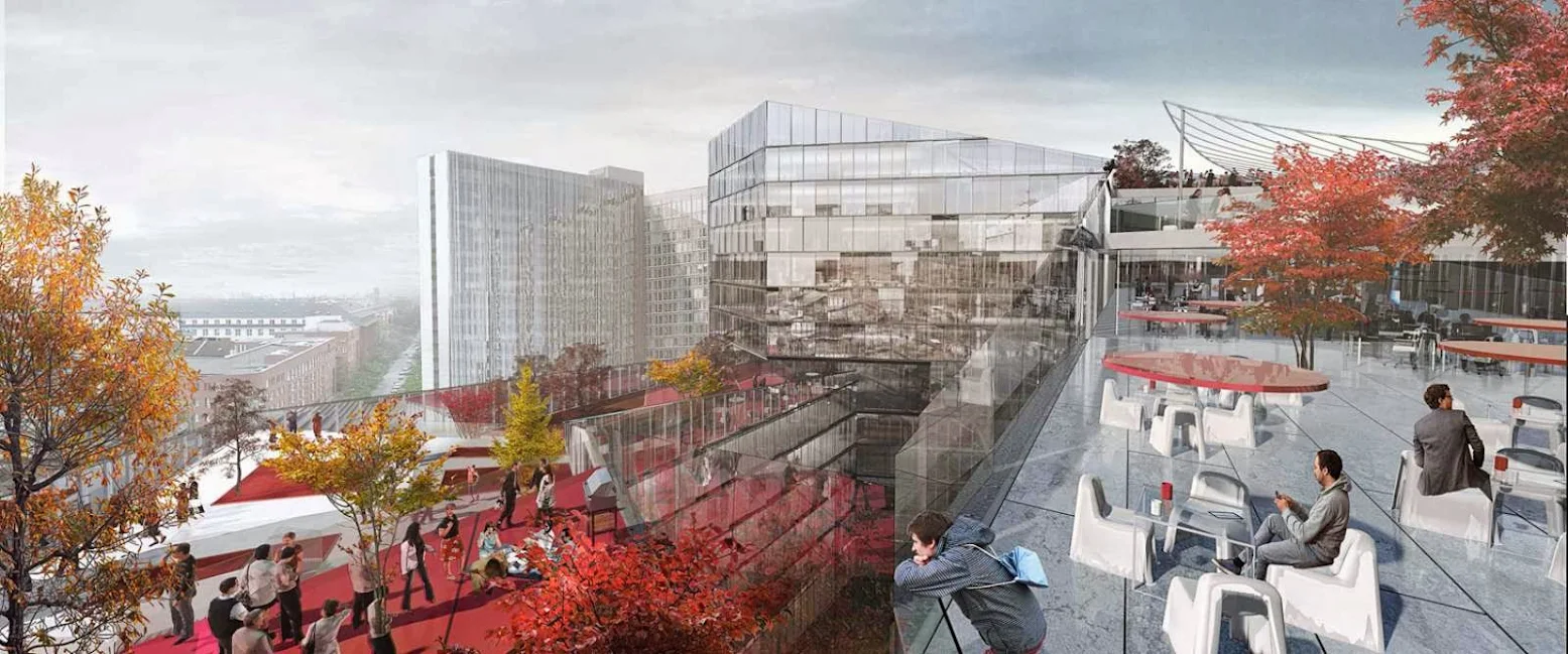 New Media Campus for Axel Springer by BIG