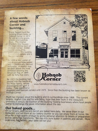 American Restaurant «Hobnob Corner Restaurant», reviews and photos, 17 W Main St, Nashville, IN 47448, USA