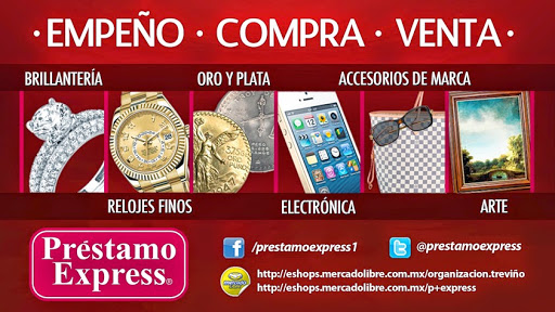 Préstamo Express Afganistán, Av Afganistán 101, Prados de La Cieneguita, 66636 Cd Apodaca, N.L., México, Casa de empeños | NL