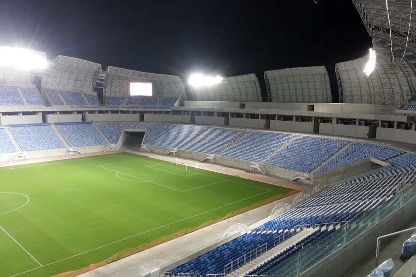 officially opened Arena das Dunas by Populous