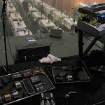 I'm filling in for Scotty so my riser is cluttered with crap tonight