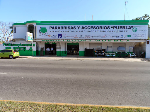 Parabrisas y Accesorios Puebla, Av Insurgentes SN, 20 de Noviembre, 77038 Chetumal, Q.R., México, Servicio de reparación de cristales | QROO