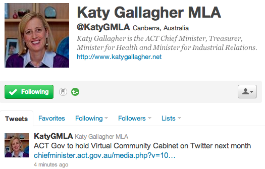 katy gallagher