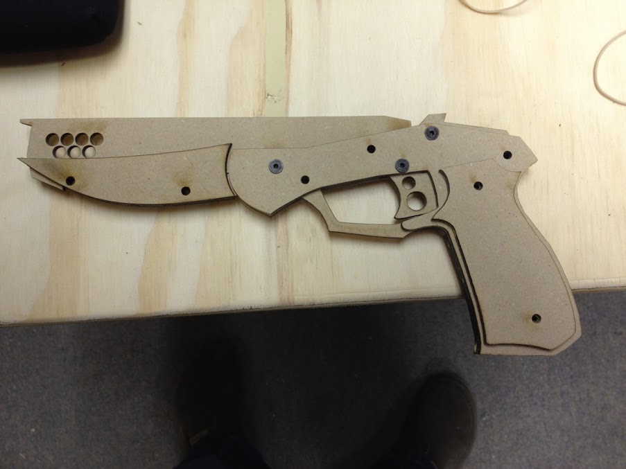 Rubber Band Gatling Gun