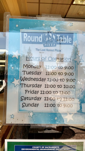Pizza Restaurant «Round Table Pizza», reviews and photos, 7943 Greenback Ln, Citrus Heights, CA 95610, USA