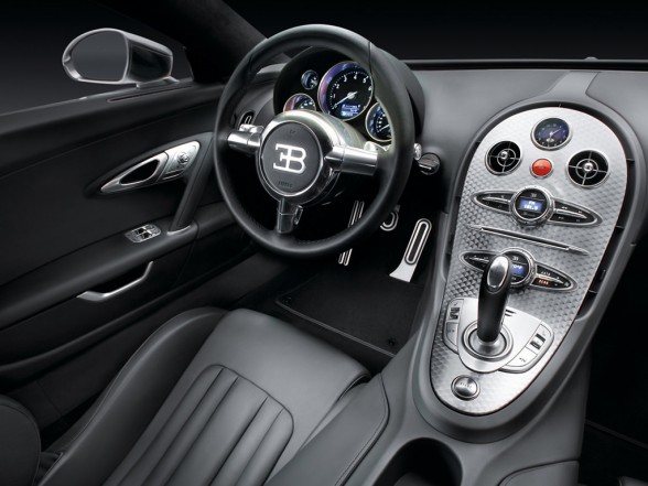 Bugatti Veyron 16.4 Pur Sang Edition 2008 - Interior View