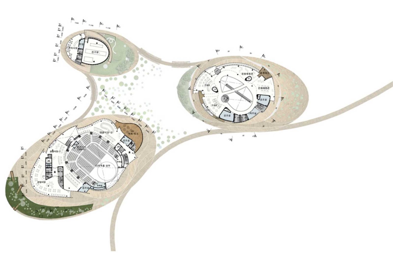 Seoul Floating Islands by H Architecture