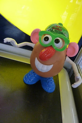 Red Bull Potato из Toy Story на Гран-при Великобритании 2011