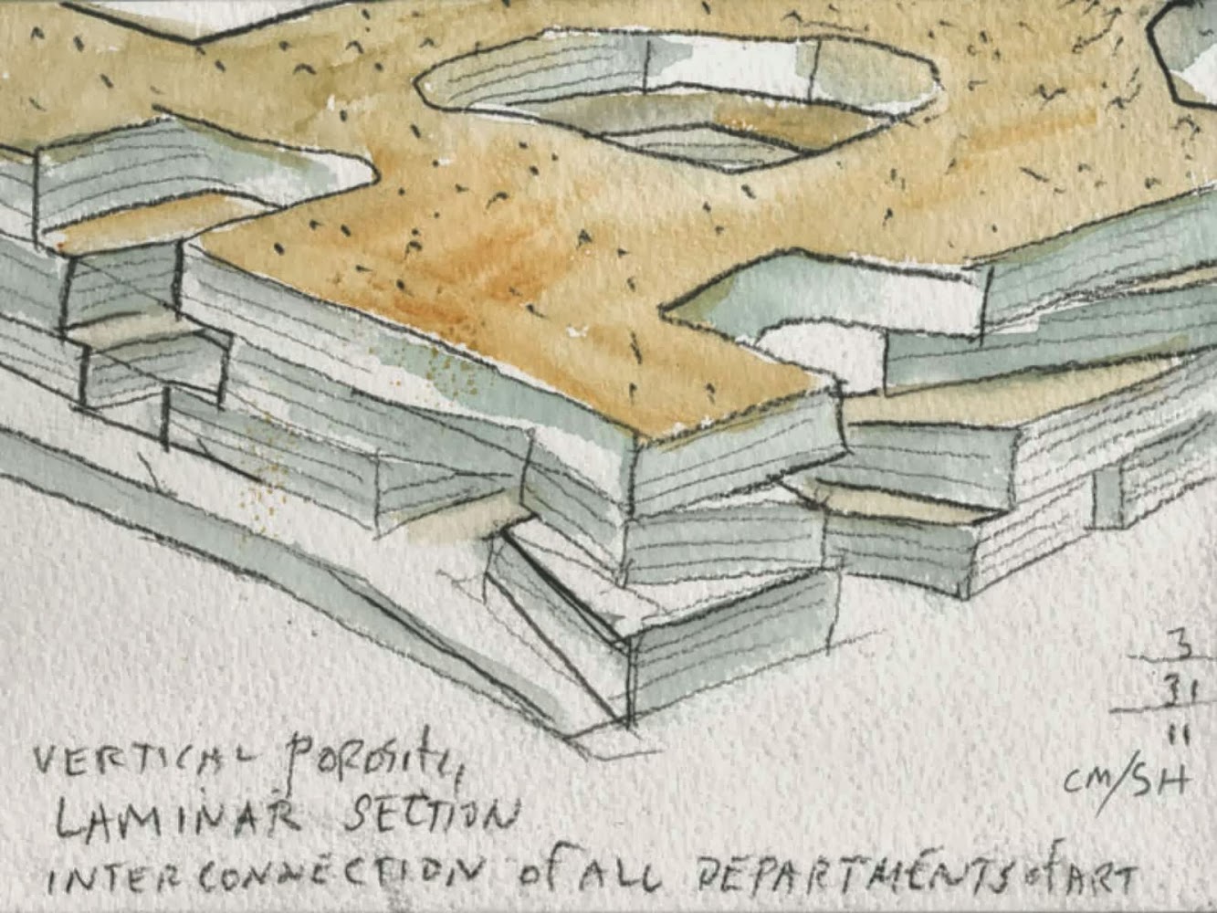 Visual Arts Building by Steven Holl