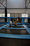 My first time trampolining! *boing!*