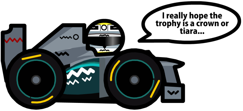 Нико Росберг побеждает за Mercedes - комикс Unlap по Гран-при Китая 2012