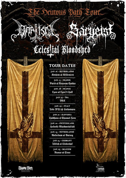 Sargeist / Baptism / Aosoth / Celestial Bloodshed @ Nouveau Casino, Paris 17/01/2009