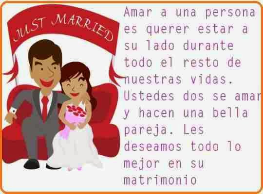 Dedicatorias para recien casados (Boda)