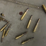 What do you find on the floor of a military gun range?  Drops of blood and shell casings