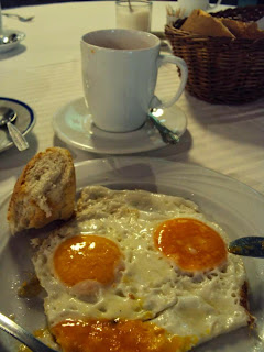 "Frühstück" im Hotel in Sombor