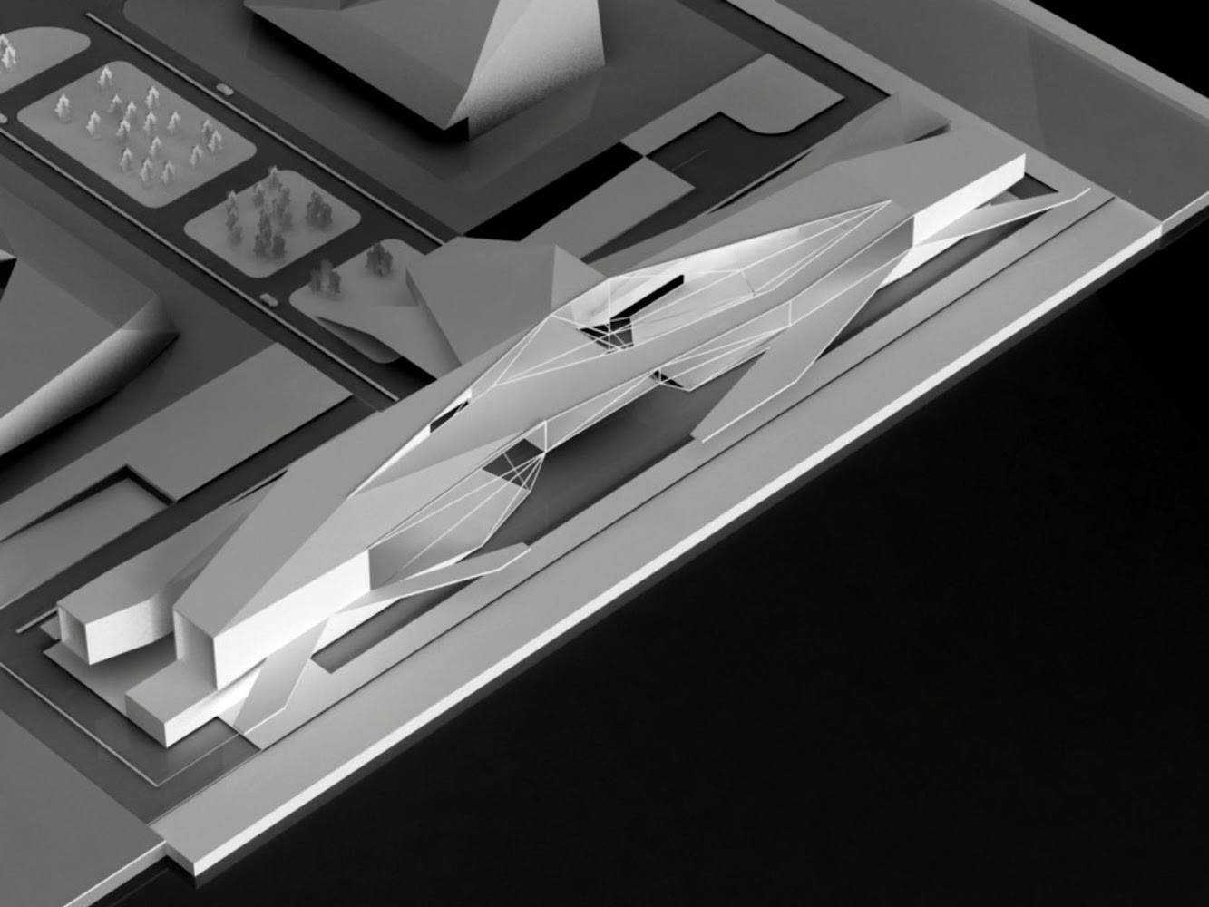 Passenger Service Center by Urban Office Architecture
