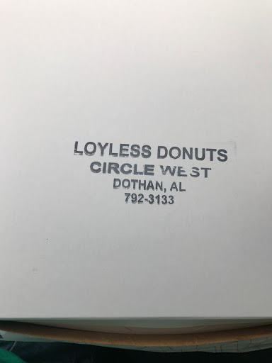 Bakery «Loyless Donuts Circle West», reviews and photos, 3148 Ross Clark Cir, Dothan, AL 36303, USA