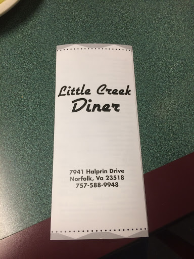 Restaurant «Little Creek Diner», reviews and photos, 7941 Halprin Dr, Norfolk, VA 23518, USA